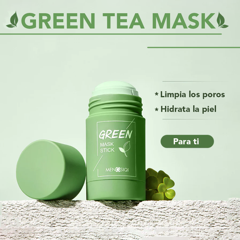 Mascarilla facial de Té Verde