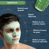 Mascarilla facial de Té Verde