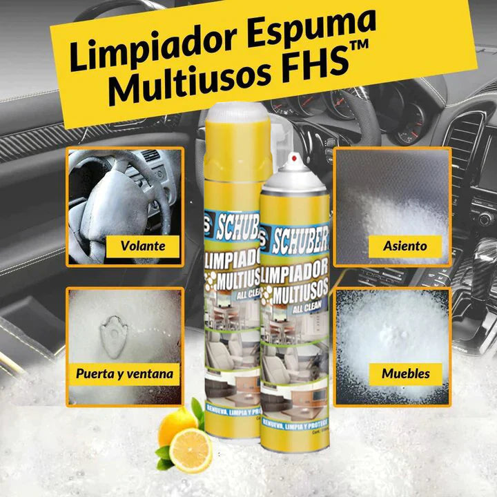 ESPUMA LIMPIADORA MULTIUSO - Para lavado al seco