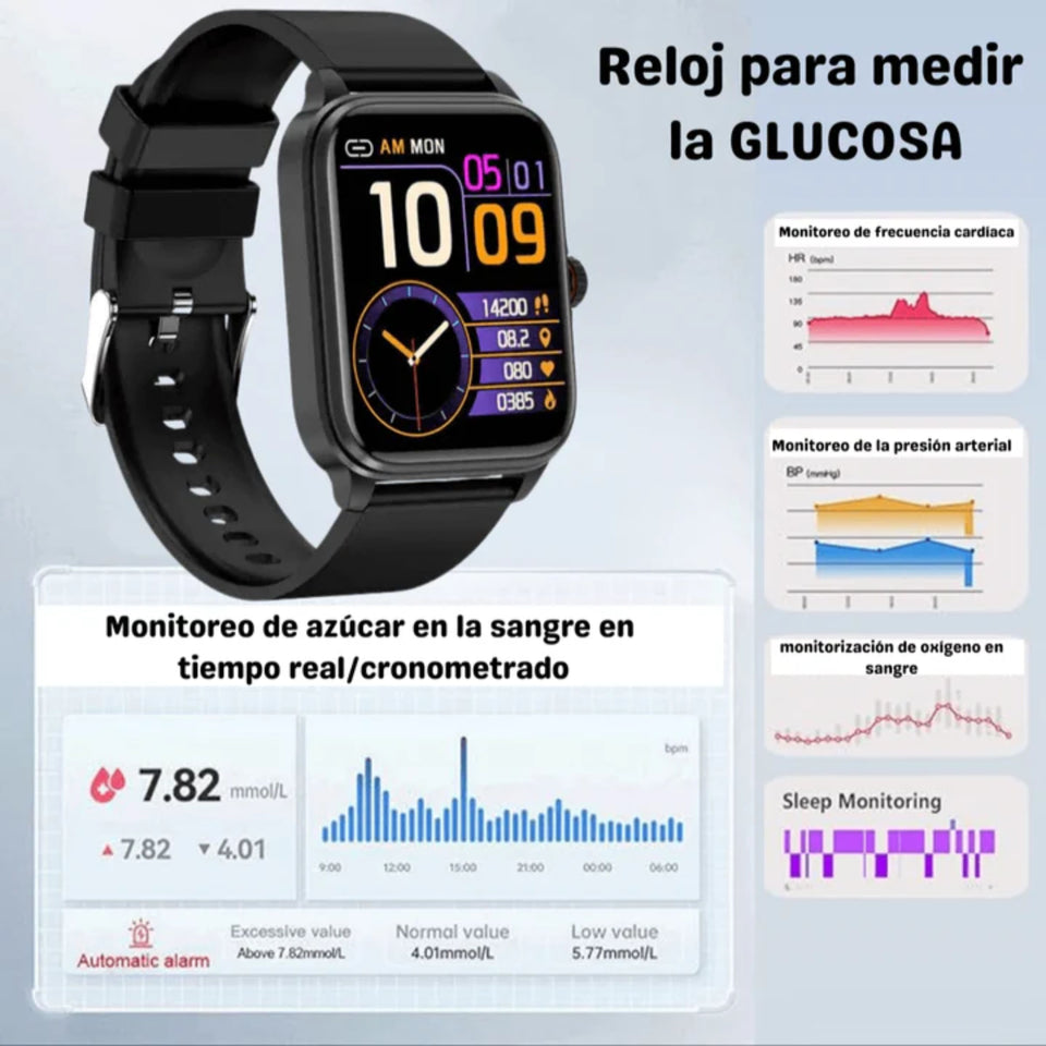 RELOJ INTELIGENTE PARA MEDIR GLUCOSA