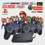 Consola Retro 4K Videojuego con 10.000 Juegos Clásicos + 2 MANDOS INALAMBRICOS de Regalo