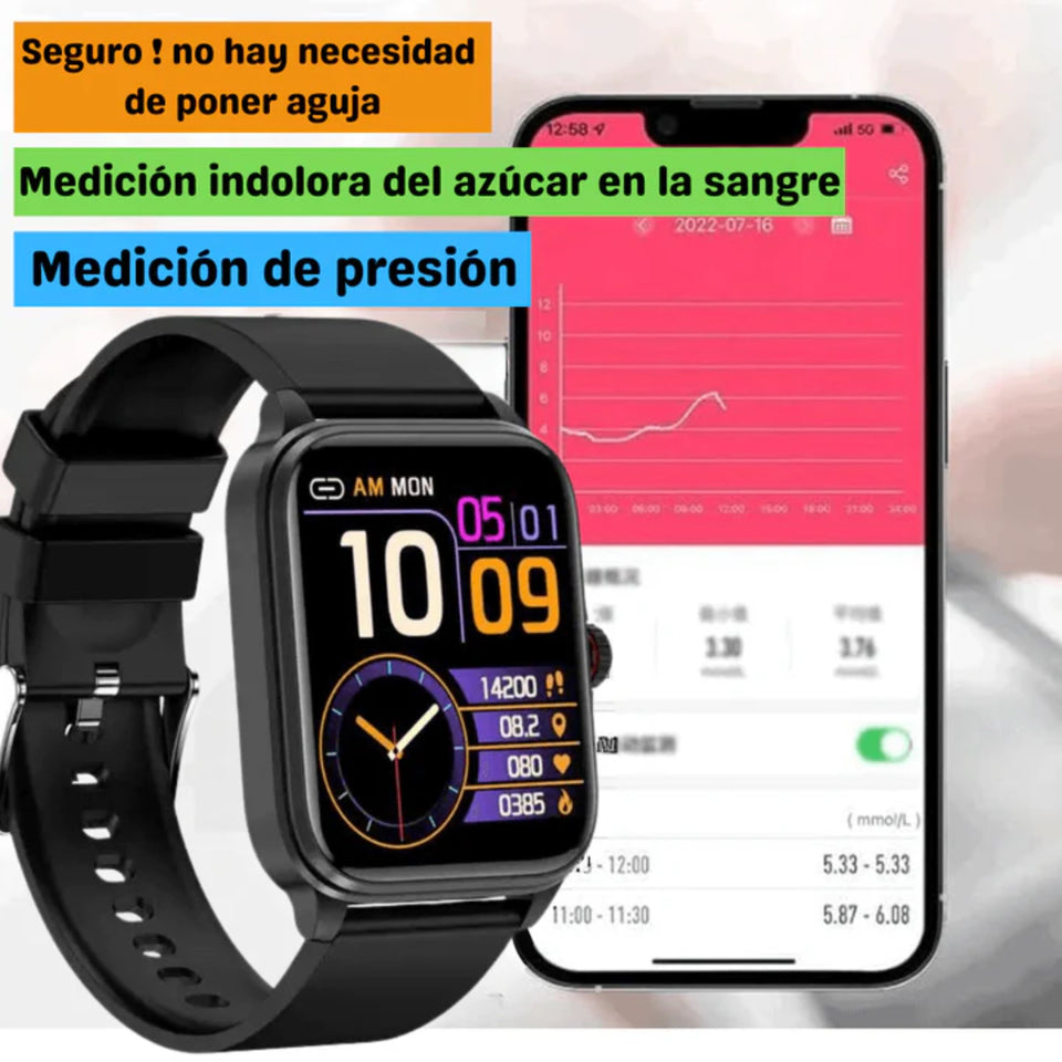 RELOJ INTELIGENTE PARA MEDIR GLUCOSA