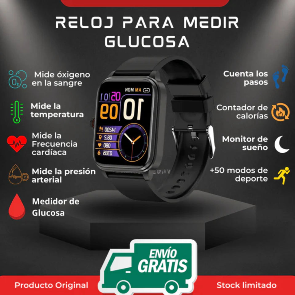 RELOJ INTELIGENTE PARA MEDIR GLUCOSA